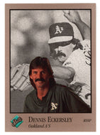 Dennis Eckersley - Oakland Athletics (MLB Baseball Card) 1992 Leaf Studio # 223 Mint