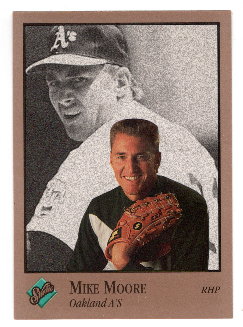 Mike Moore - Oakland Athletics (MLB Baseball Card) 1992 Leaf Studio # 227 Mint