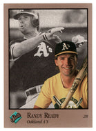 Randy Ready - Oakland Athletics (MLB Baseball Card) 1992 Leaf Studio # 228 Mint