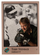 Terry Steinbach - Oakland Athletics (MLB Baseball Card) 1992 Leaf Studio # 229 Mint