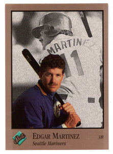 Edgar Martinez - Seattle Mariners (MLB Baseball Card) 1992 Leaf Studio # 235 Mint