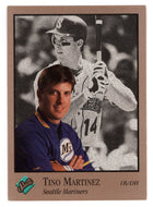 Tino Martinez - Seattle Mariners (MLB Baseball Card) 1992 Leaf Studio # 236 Mint