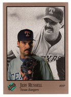 Jeff Russell - Texas Rangers (MLB Baseball Card) 1992 Leaf Studio # 247 Mint