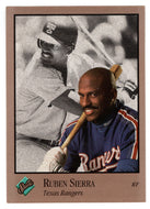 Ruben Sierra - Texas Rangers (MLB Baseball Card) 1992 Leaf Studio # 249 Mint