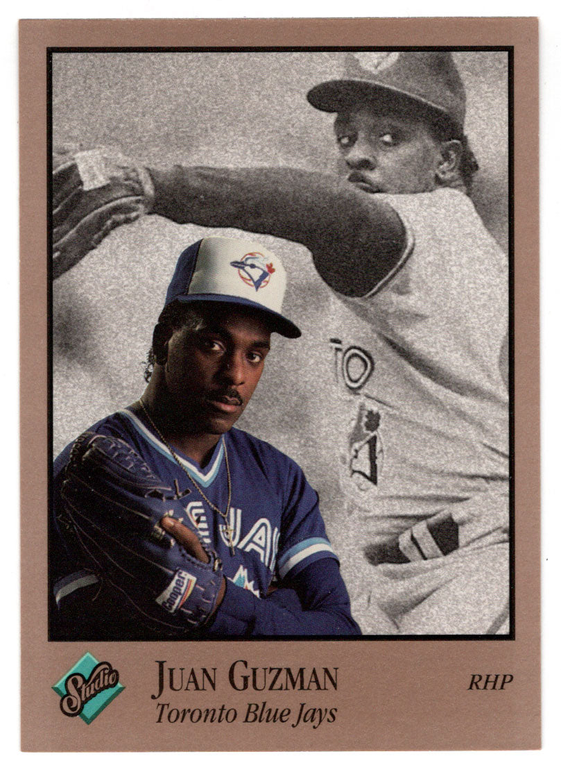 Juan Guzman - Toronto Blue Jays (MLB Baseball Card) 1992 Leaf Studio # 256 Mint