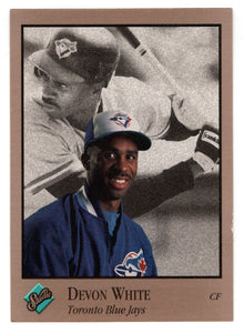 Devon White - Toronto Blue Jays (MLB Baseball Card) 1992 Leaf Studio # 259 Mint