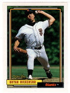 Bryan Hickerson - San Francisco Giants (MLB Baseball Card) 1992 O-Pee-Chee # 8 Mint