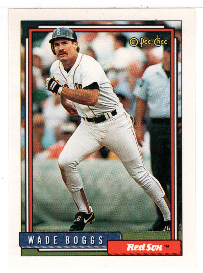 Wade Boggs - Boston Red Sox (MLB Baseball Card) 1992 O-Pee-Chee # 10 Mint