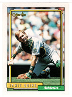Jamie Quirk - Oakland Athletics (MLB Baseball Card) 1992 O-Pee-Chee # 19 Mint