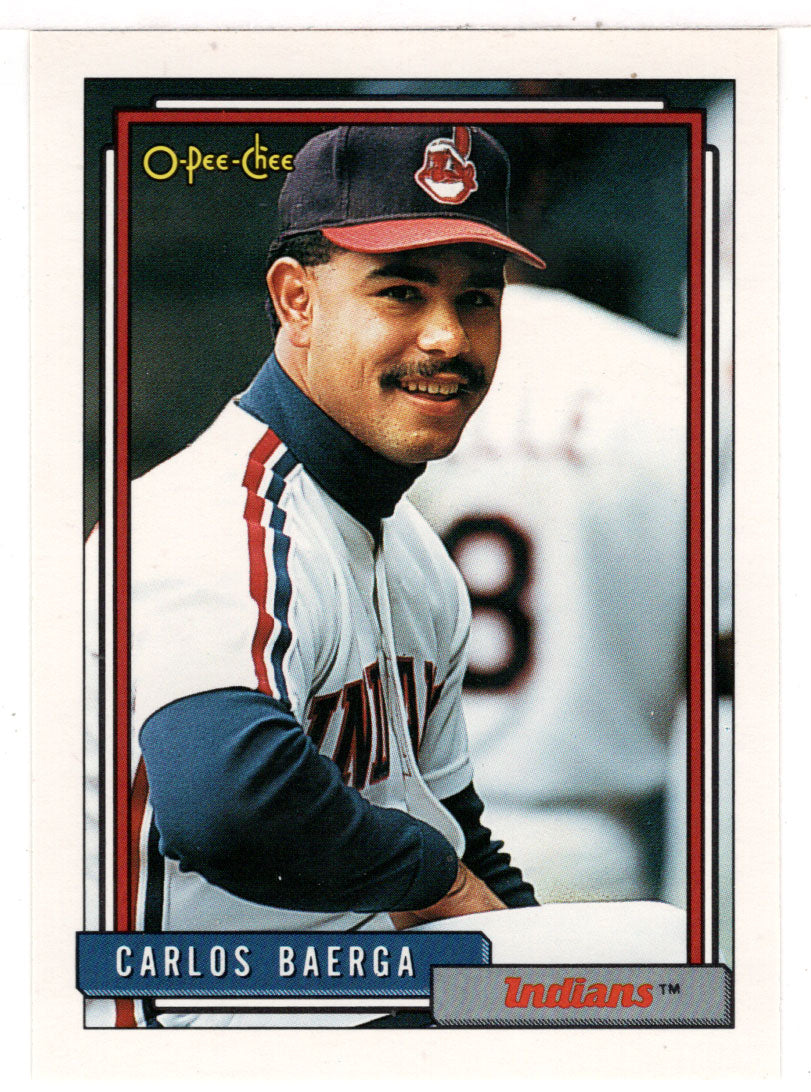 Carlos Baerga - Cleveland Indians (MLB Baseball Card) 1992 O-Pee-Chee # 33 Mint