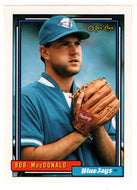 Bob MacDonald - Toronto Blue Jays (MLB Baseball Card) 1992 O-Pee-Chee # 87 Mint