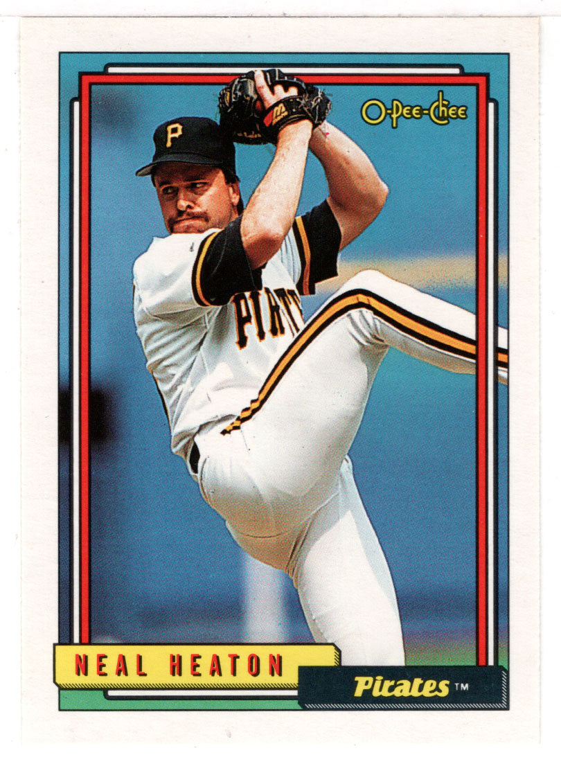Neal Heaton - Pittsburgh Pirates (MLB Baseball Card) 1992 O-Pee-Chee # 89 Mint