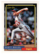 Scott Bailes - California Angels (MLB Baseball Card) 1992 O-Pee-Chee # 95 Mint