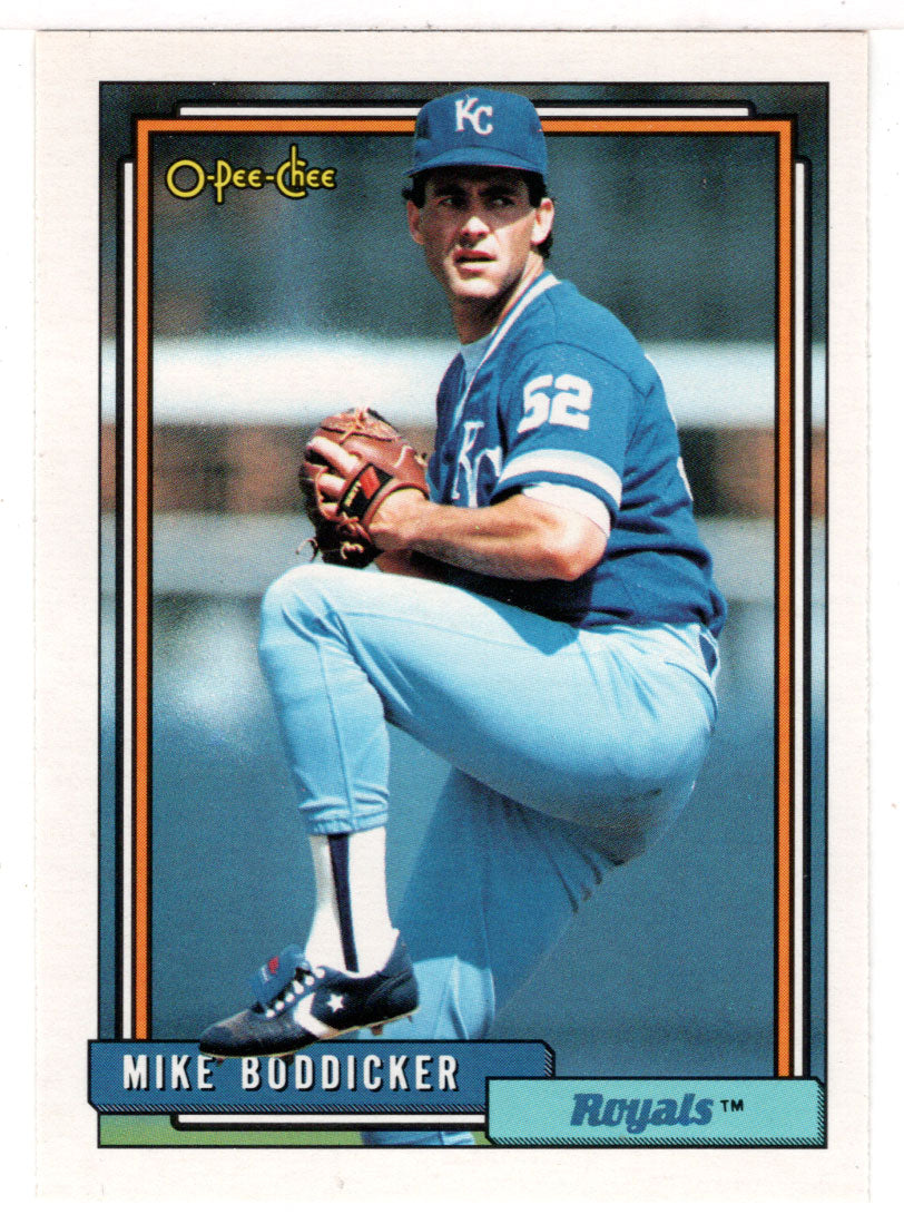 Mike Boddicker - Kansas City Royals (MLB Baseball Card) 1992 O-Pee-Chee # 106 Mint
