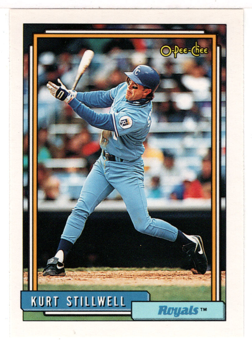 Kurt Stillwell - Kansas City Royals (MLB Baseball Card) 1992 O-Pee-Chee # 128 Mint