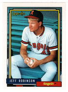Jeff Robinson - California Angels (MLB Baseball Card) 1992 O-Pee-Chee # 137 Mint