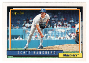Scott Bankhead - Seattle Mariners (MLB Baseball Card) 1992 O-Pee-Chee # 155 Mint