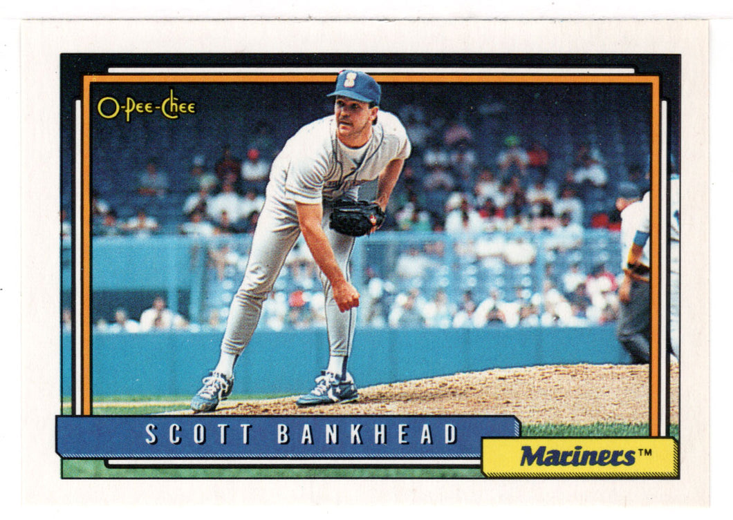 Scott Bankhead - Seattle Mariners (MLB Baseball Card) 1992 O-Pee-Chee # 155 Mint