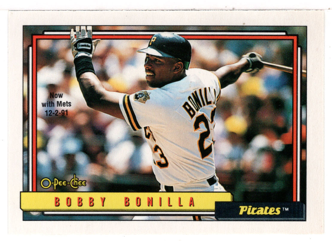 MLB Bobby Bonilla Baseball Trading Cards