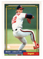 Mark Langston - California Angels (MLB Baseball Card) 1992 O-Pee-Chee # 165 Mint