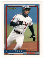 Alex Cole - Cleveland Indians (MLB Baseball Card) 1992 O-Pee-Chee # 170 Mint