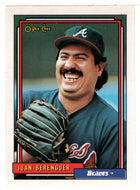 Juan Berenguer - Atlanta Braves (MLB Baseball Card) 1992 O-Pee-Chee # 172 Mint