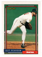 Jeff Reardon - Boston Red Sox (MLB Baseball Card) 1992 O-Pee-Chee # 182 Mint