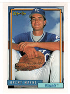 Brent Mayne - Kansas City Royals (MLB Baseball Card) 1992 O-Pee-Chee # 183 Mint