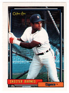 Skeeter Barnes - Detroit Tigers (MLB Baseball Card) 1992 O-Pee-Chee # 221 Mint