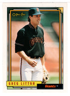 Greg Litton - San Francisco Giants (MLB Baseball Card) 1992 O-Pee-Chee # 238 Mint