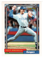 Jeff Russell - Texas Rangers (MLB Baseball Card) 1992 O-Pee-Chee # 257 Mint