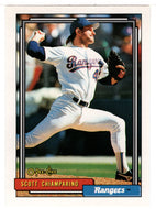 Scott Chiamparino - Texas Rangers (MLB Baseball Card) 1992 O-Pee-Chee # 277 Mint