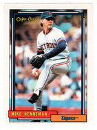 Mike Henneman - Detroit Tigers (MLB Baseball Card) 1992 O-Pee-Chee # 293 Mint