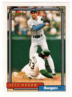 Jeff Huson - Texas Rangers (MLB Baseball Card) 1992 O-Pee-Chee # 314 Mint