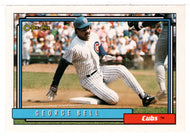 George Bell - Chicago Cubs (MLB Baseball Card) 1992 O-Pee-Chee # 320 Mint