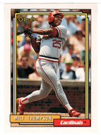 Milt Thompson - St. Louis Cardinals (MLB Baseball Card) 1992 O-Pee-Chee # 323 Mint