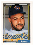 Franklin Stubbs - Milwaukee Brewers (MLB Baseball Card) 1992 O-Pee-Chee # 329 Mint