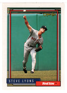 Steve Lyons - Boston Red Sox (MLB Baseball Card) 1992 O-Pee-Chee # 349 Mint