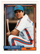 Chris Donnels - New York Mets (MLB Baseball Card) 1992 O-Pee-Chee # 376 Mint