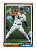 Mark Lee - Milwaukee Brewers (MLB Baseball Card) 1992 O-Pee-Chee # 384 Mint