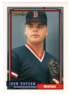 John Dopson - Boston Red Sox (MLB Baseball Card) 1992 O-Pee-Chee # 400 Mint