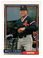 Matt Young - Boston Red Sox (MLB Baseball Card) 1992 O-Pee-Chee # 403 Mint