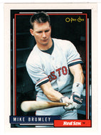 Mike Brumley - Boston Red Sox (MLB Baseball Card) 1992 O-Pee-Chee # 407 Mint