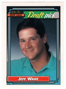 Jeff Ware - Toronto Blue Jays - Draft Pick (MLB Baseball Card) 1992 O-Pee-Chee # 414 Mint