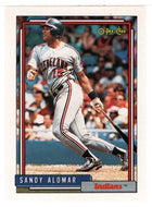 Sandy Alomar Jr. - Cleveland Indians (MLB Baseball Card) 1992 O-Pee-Chee # 420 Mint