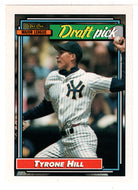 Tyrone Hill - Milwaukee Brewers - Draft Pick (MLB Baseball Card) 1992 O-Pee-Chee # 444 Mint