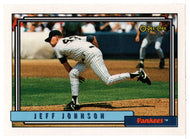 Jeff Johnson - New York Yankees (MLB Baseball Card) 1992 O-Pee-Chee # 449 Mint