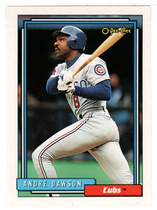 Andre Dawson - Chicago Cubs (MLB Baseball Card) 1992 O-Pee-Chee # 460 Mint