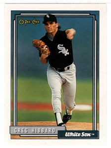 Greg Hibbard - Chicago White Sox (MLB Baseball Card) 1992 O-Pee-Chee # 477 Mint