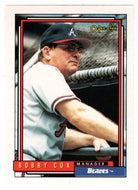 Bobby Cox - Atlanta Braves (MLB Baseball Card) 1992 O-Pee-Chee # 489 Mint